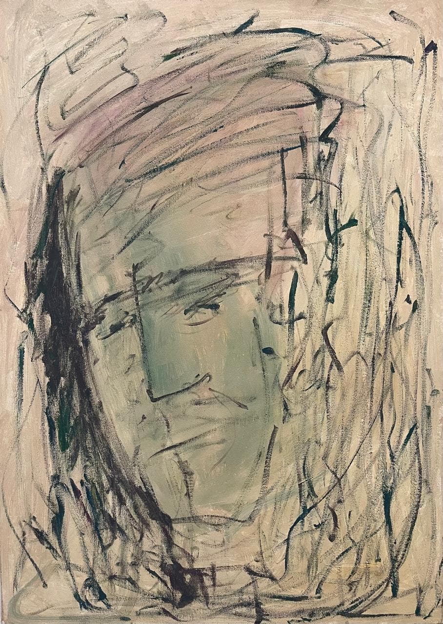 Untitled 3-15 — Acrylic on canvas, 70 × 50 cm