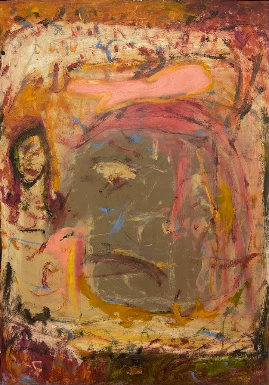 Untitled 2-09 — Acrylic on canvas, 70 × 50 cm