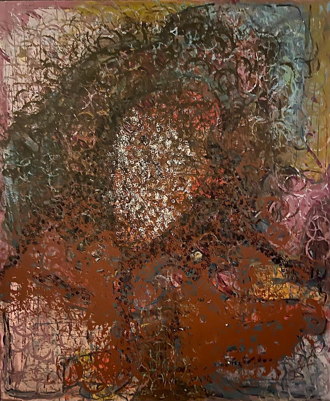 Untitled 2-15 — Acrylic on canvas, 120 × 100 cm