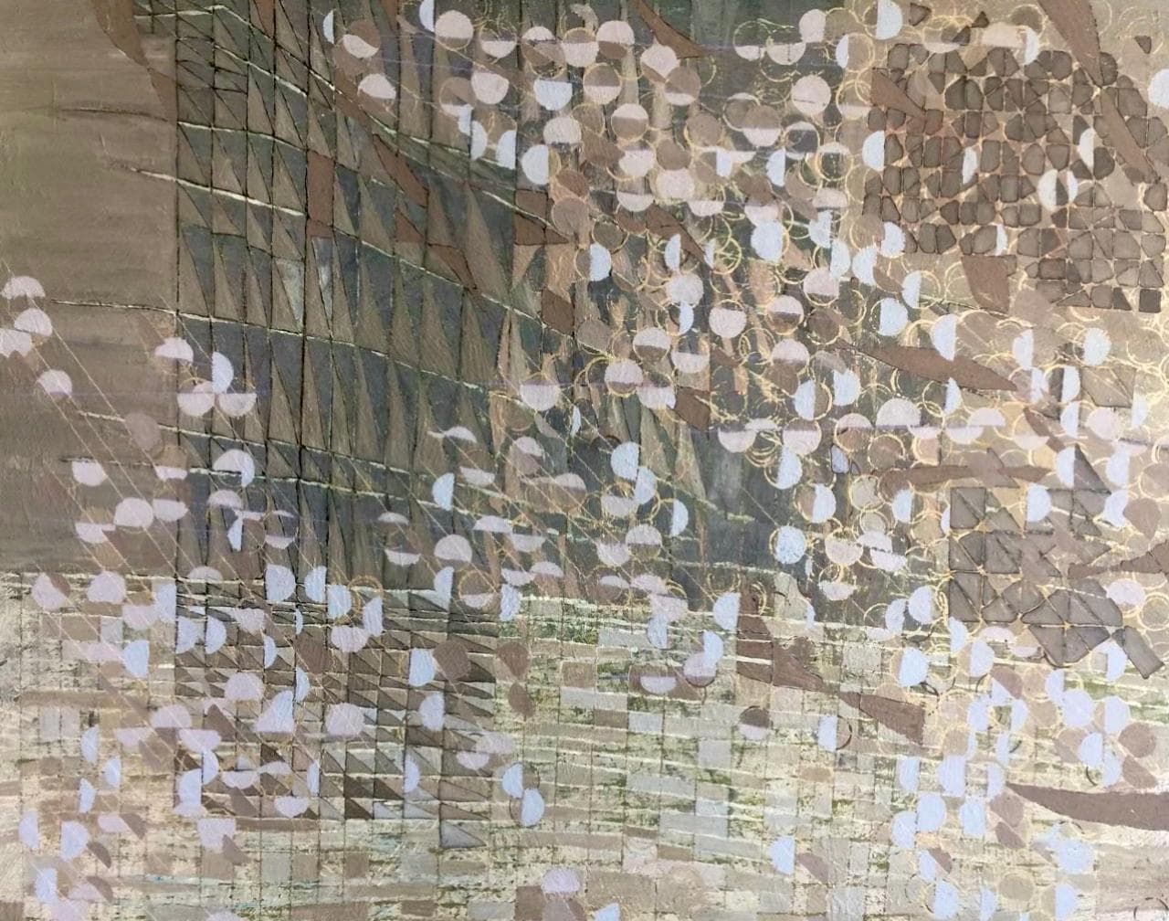 Untitled 3-20 — Acrylic on canvas, 100 × 120 cm