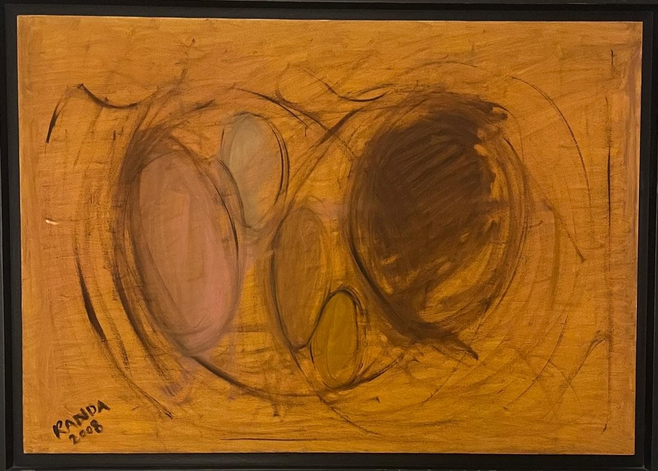 Untitled 3-08 — Acrylic on canvas, 70 × 100 cm
