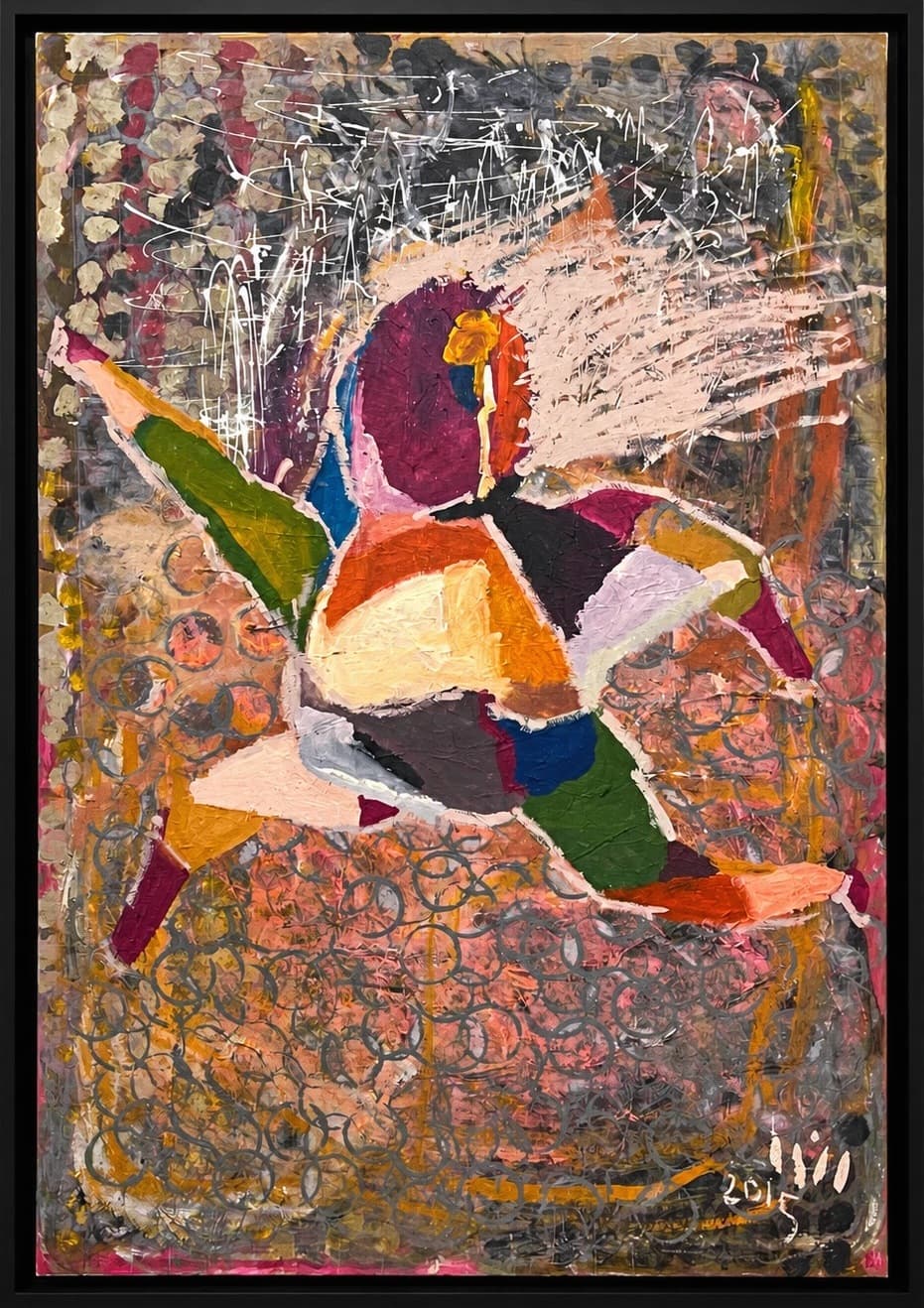 Untitled 1-15 — Acrylic on canvas, 150 × 100 cm